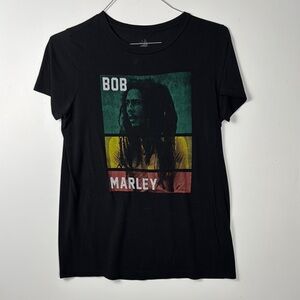 Bob Marley Graphic T-Shirt Sz M PRELOVED
